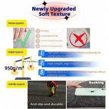 Thảm nhung cao cấp dày dặn (850g/㎡) - Được làm từ chất liệu cao cấp mật độ cao, thiết kế họa tiết lượn sóng, phong cách tối giản hiện đại, hoàn toàn phù hợp với nhiều kiểu trang trí nội thất khác nhau. - Nhiều màu - Xem 7