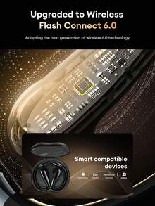 Lenovo 联想 AC103 运动蓝牙耳机，入耳式挂耳耳机，电池续航时间长，定向音频，ENC 降噪，低延迟，高品质音乐，佩戴舒适，适合跑步、运动、商务等场合，无线耳机，兼容智能手机和电脑。 - 黑色 - 查看 10