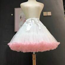 Soft Sheer Tulle Petticoat Skirt, Lolita Style, Fluffy A-Line, Suitable For Daily Wear, Can Be Used As Princess Dress Lining
