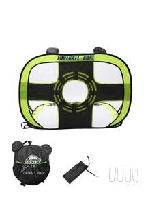 1pc 2-In-1 Mini Portable Foldable Soccer Goal, Soccer Match & Training Frame