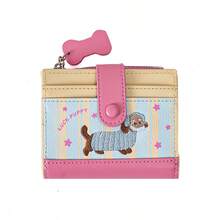 新款腊肠犬钱包 大容量短款钱包 可爱零钱包 生日礼物 女士钱包 迷你钱包 小钱包 可爱钱包 女士钱包 旅行必备证件夹 身份证夹 - 彩色 - 查看 12