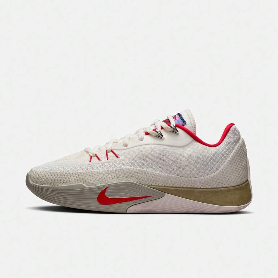 Nike 耐克男士S.T. FLARE EP篮球鞋,低帮 - 白色 - 查看 1
