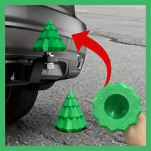 3D打印爆炸圣诞树汽车拖车挂钩盖吊坠装饰