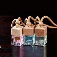 Car Air Freshener Rearview Mirror Pendant Decor, Removes Odor, Long-Lasting Fragrance, Car Fragrance, Auto Accessories, Odor Eliminator - Multicolor - View 5