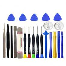 22 Piece Screwdriver And Pry Bar Screwdriver Set, Suitable For Mobile Phone Disassembly Repair Tool Kit - Multicolor - View 10