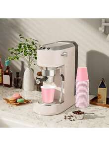 100 piezas de vasos de papel desechables de 270ml/9oz de color rosa, adecuados para fiestas de cumpleaños, reuniones familiares, picnics, decoración de fiestas - Rosa - Ver 10