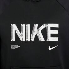 Nike 男士 AS M NK TF PO FLC 运动衫 GFX 针织运动衫 IF2193-010 - 黑色 - 查看 5