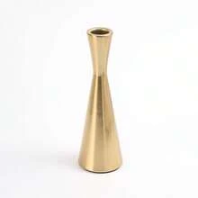 3pcs Luxury Unique Waist Candlestick Romadedi, Original Bronze Color Candle Holder, Slim Waist Candlelight Dinner Prop, Soft Decor, Suitable For Ramadan, Dining Table Center Decor, Wedding Reception, Holiday Fireplace Decor Or Home Decor (Candles Not Included) - Multicolor - View 11