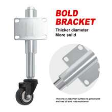 Wheel Spring Loaded Garden Galvanised Heavy Duty Sliding Caster For Gate - Silver - View 8