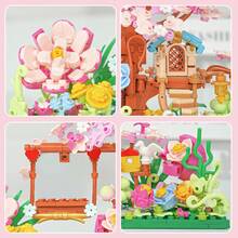 Tabletop Decoratons Building Block Toys, Room Home Decor, Christmas Creative Decorations, Suitable For Christmas And Birthday Gifts, Valentine's Day For Her Mom Women Wife Girlfriend, 500+ PCS - Multicolor - View 8