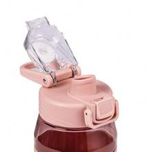 32oz Tritan Water Bottle With Infuser Ball Leak Proof Pink Shaker Bottle - 1 - 查看 3
