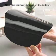 1pc Thick Non-Slip Rubber Mouse Pad With Wrist Rest, Suitable For Office Computer, Unisex, Applicable For Office, School, Gaming, Desk Accessories - one-size - View 3