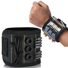 1PC Magnetic Wristbands, For Fixing Screws, Nails, Drill Bits, Wrist Tool Holder Belts, Cool Tools For Men And Women, DIY Handyman, Dad Outdoor Tools, Furniture Tools, Small Standard Bags, Wear-Resistant Bases, Tool Organizers And Storage Garage Organizers, Carpenters And Construction Workers, Home DIY Carpenters, Carpenters, Construction Plumbers, Handyman Gifts For Dad And Grandpa - Multicolor - View 3