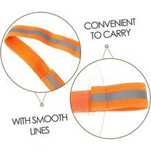 Cabilock Portatarjetas De Identificacin Funda Para Tarjeta De Identificacin Soporte Para Brazo Ajustable Porta Credencial De Pvc til Para Eventos Profesionales y Oficinas - Naranja - Ver 8