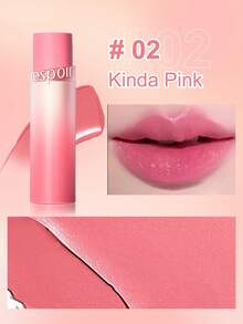 ESpoir 丝绒哑光唇膏，哑光妆效，持久显色，3克 - #02 KINDA PINK - 查看 1