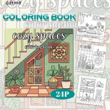 GDTME A Coloring Book Suitable For Thanksgiving, New Year, Birthdays, Back-To-School Season, Ramadan, And More. Can Be Gifted To Family, Friends, Loved Ones, And Teenagers. Features A Pearl-Paper Cover With Thick Inner Pages, Measuring 7.9 X 7.9 Inches.
