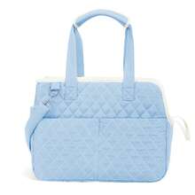 moorpet 1pc Pet Carrier Bag, Shoulder Strap & Handheld, Insulated, Suitable For Kittens, Portable For Outdoor Use - Multicolor - View 15