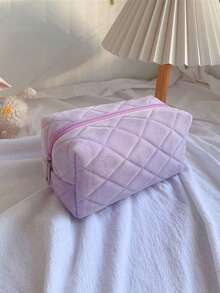 Plush Stress Relief Pillow, Large Capacity Makeup Cosmetic Bag, High-End Checkered Toiletry Storage Organizer Bag, Room Decor, Bags, Makeup Bag, Organizer, Storage, Makeup Bag, Toiletry Bag, Desk Organiser, Cosmetic Bag, Makeup Bag Makeup Pouch, Makeup Bag, Makeup Pouch, Bag, Make Up Pouch, Makeup Bags, Small Makeup Bag, Cosmetic Bag, Christmas Gifts, Pouch, Travel, Pouch, Clutch / Small Handbag, Makeup Organizer, Pouch, Brush Holder, Mini Pouch, Large Capacity Pouch, Gifts For Women, Christmas Gifts, Gift Ideas For Women