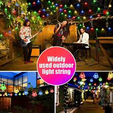 Solar Rhinestone Light, Solar Outdoor Decoration, 8 Lighting Modes, Suitable For Gardens, Camping, Parties, Independence Day, Christmas, Weddings, Dances, Birthdays, Courtyard Decoration, IP65) Waterproof - Multicolor - View 12