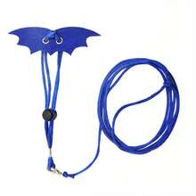 Ham reglabil cu aripi de diavol pentru hamsteri, veverițe, hamsteri aurii, planori de zahăr, porcușori de Guineea, iepuri, ideal pentru plimbări în aer liber, articole pentru animale de companie, echipamente pentru animale mici, zgărzi pentru animale mici și activități de exterior, zgardă de tracțiune pentru animale mici, hamster, cușcă pentru hamsteri - Multicolor - Vizualizare 14