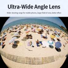 Fisheye Lens, Macro Lens, Wide Angle Lens, Special Effects Lens, Magnifying Lens For Smartphone - Multicolor - View 4