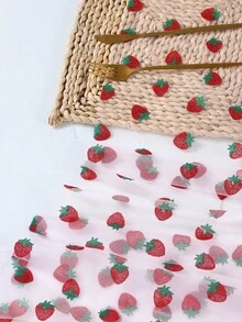 1 chiếc khăn trải bàn trang trí hình dâu tây thanh lịch, khăn trải bàn chủ đề dâu tây, khăn trải bàn tiệc sinh nhật, trang trí đám cưới, khăn trải bàn cưới, trang trí dâu tây, trang trí nhà bếp, khăn trải bàn nhà bếp, trang trí phòng, trang trí nhà cửa, trang trí mùa hè, quà sinh nhật, đồ dùng tiệc sinh nhật, trang trí sinh nhật, quà tặng tiệc, trang trí tiệc mừng em bé - quả dâu - Xem 7