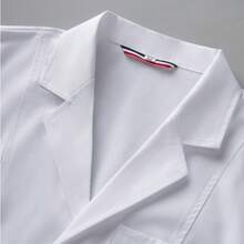 适用于医院、美容院、牙科诊所、兽医院、医学研究所、药房、妇产中心的医用制服 - 白色 - 查看 11