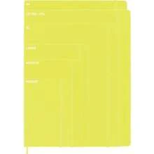 Moleskine - Cuaderno clásico, tapa dura, grande (13 x 21 cm), liso/blanco, verde mirto, 240 páginas(Liso Blanco) - Multicolor - Ver 7