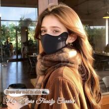 Windproof, Warm, Stylish, Soft & Thick Winter Face Mask For Women, UV Protection, Frost Protection, Warm Outdoor Cycling Mask, Warm Mask, Windproof And Warm, Autumn/Winter Warm Mask, UV Protection Women Accessory - Multicolor - View 7