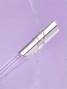 不锈钢直剃眉刀，男女通用，可去除眉毛和面部毛发，配有保护盒，便携旅行设计，美容护理工具，化妆配件，女士礼物 - 彩色 - 查看 4