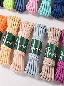 Dây dù bện polyester 8mm - Dài 5m/20ft, nhiều màu sắc, thích hợp làm dây dắt thú cưng, túi DIY, móc khóa và các dự án ngoài trời - Bền, bề mặt mịn, màu sắc pha trộn rực rỡ, vật liệu thủ công, làm móc khóa, dây trang trí. - Nhiều màu - Xem 7