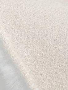 1 pieza Alfombra súper suave con forma de nube, estilo francés/Ins, alfombra de lana sintética para el dormitorio, sala de estar, decoración romántica, regalo ideal para el Día de San Valentín, esponjosa y cálida, decoración de habitación con suavidad de nube, alfombrilla para mesita de noche, sofá, tocador, accesorio de fotografía