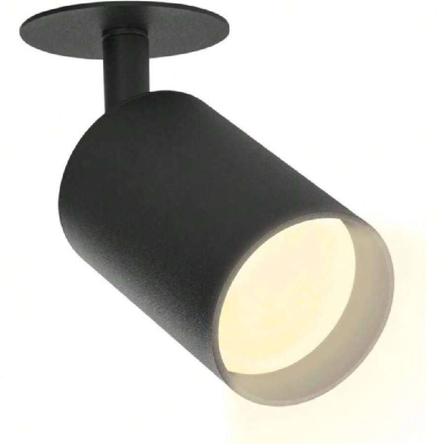 Lámpara de techo para interior spot dirigible empotrar 50 W GU10 Modelo  TL-5150.EM (Negro, Luz cálida 3000K),36698080 - Marrón Mocha - Ver 1