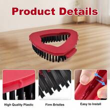 Bộ 2/3/4 đầu và bàn chải thay thế cho cây lau nhà xoay, tương thích với hệ thống lau nhà O-Cedar EasyWring 1 bình chứa. Bàn chải chất lượng cao và khăn lau vi sợi mềm mại, làm sạch sâu gấp đôi cho nhà bếp, phòng tắm, sàn nhà. Đồ dùng vệ sinh nhà bếp dịp Giáng sinh. - Nhiều màu - Xem 5