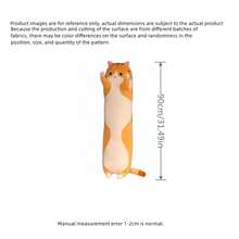 长毛绒猫玩偶,可爱动物猫创意长毛绒玩偶,办公休息睡眠枕靠垫填充礼物玩偶,儿童生日礼物,圣诞礼物,女孩礼物 - 彩色 - 查看 19