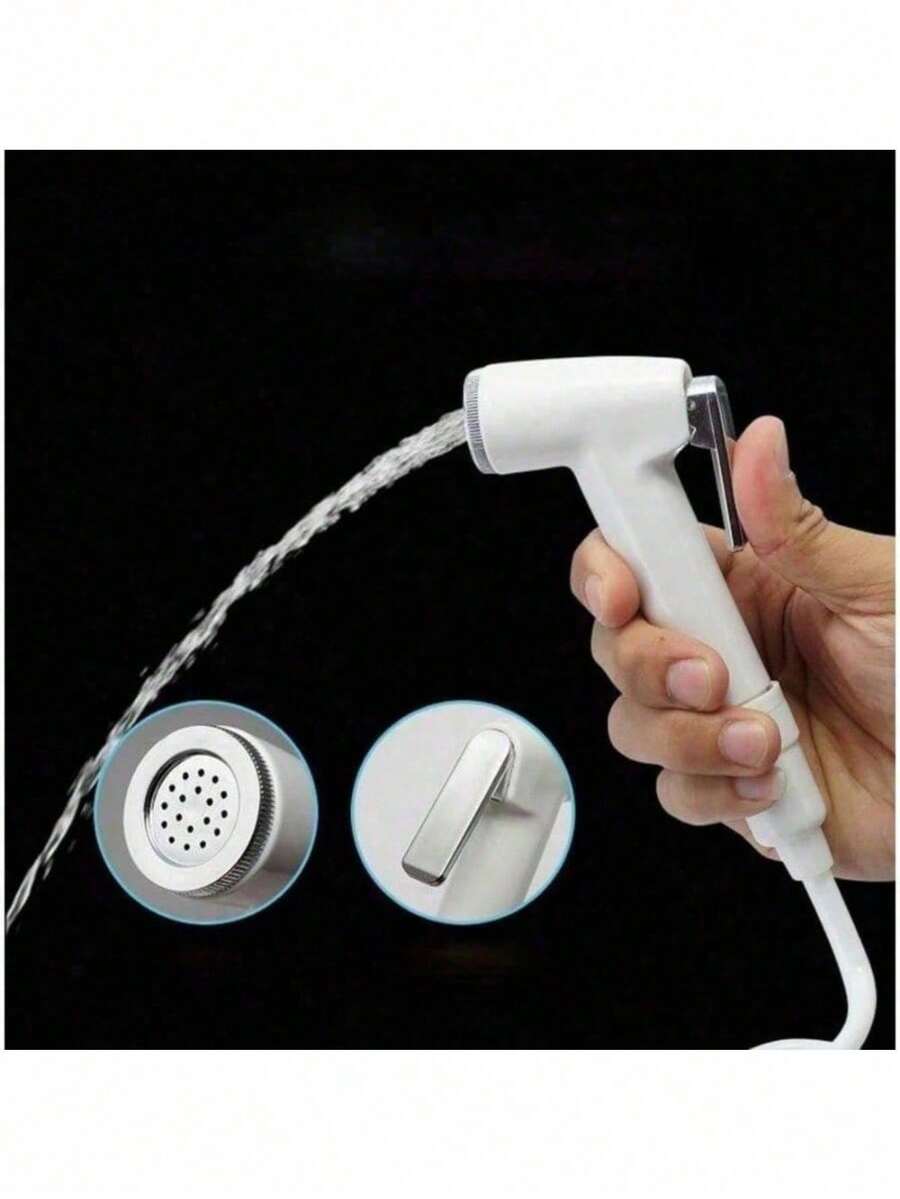 1pc Bathroom Hand Sprayer Shower Head Toilet Sprayer Gun Handheld Bidet Faucet High Quality ABS Toilet Bidet Self Cleaning Bidet