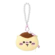 Miniso 千川系列（Momonga/Hachiware/Usagi/Rakko/Kurimanju）毛绒零钱包配饰 - 柔软毛绒材质，珍珠链和樱花装饰袋/便携式零钱收纳配饰（1 件） - 棕色 - 查看 7