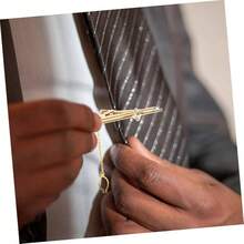 Clip De Corbata De Nota Musical Pasador De Corbata De Metal Alfiler De Corbata Decorativo De Metal Clips De Corbata Clip De Corbata Decorativo Lazos Clips Golden Cobre - 1 - Ver 6