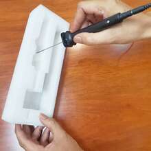 泡沫切割工具套装，聚苯乙烯泡沫切割器，泡沫板切割器，电动聚苯乙烯泡沫切割工具，适用于泡沫切割艺术、手工艺和DIY项目