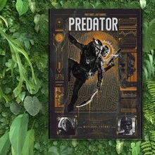 Framed Predator – Badlands Poster – Movie Wall Art Print. Idear Gift For New Year, Thanksgiving And Christmas – Perfect Art For Home Decor, Living Room, Kitchen, Bathroom & Room Decor. - Framed - View 1