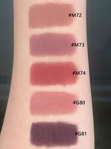 GIRLCULT Love Whisper哑光唇彩，M74 Spiced Kiss | Ruby Glow | Berry Nebula | Holographic Shimmer | Celestial Sparkle | Smudge-Proof Blend | Iridescent Veil | 3.8毫升/0.13液盎司 - M74 Spiced Kiss - 查看 8