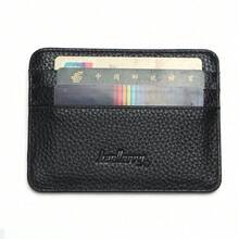 BaellerryNew Card Wallet For Men, Creative Card Sleeve With Multiple Card Positions, Short And Thin Card Wallet With Large Capacity For Women In Multiple Colors - 咖啡 - 查看 6