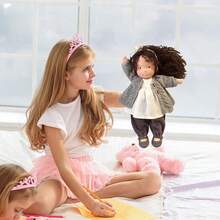 Muñecas Hechas A Mano - Juguete para niña Peluche| Bebé niñas Linda muñeca Juguetes Peluche, Trapo Ragdoll Juguete Peluche Regalo cumpleaños para niños - 3 - Ver 9