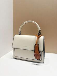 1PC Slipper Shaped Pendant, Sandals Shaped Ornament, H Slippers, Fashionable And Elegant, Simple And Cute, Versatile, Fashionable And Interesting Personalized, Shoulder Bag, Handbag, Tote Bag, Armpit Bag, Makeup Bag - Multicolor - View 2