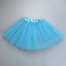1 Stück/3 Stück/5 Stück einfarbiger Polyester Tüll Rock, geeignet für alle Jahreszeiten, 30cm aufgeblähter Rock, nicht erwachsener Mini-Rock, transparenter Taille Bühnenrock, Ballett Tutu, Aufführungskostüm, Makaron farbiger Tüllrock, Prinzessinnenkleid, atmungsaktives Mesh, Weihnachtsrock, Petticoat Valentinstag Accessoires, Sommer, Strand, Hochzeit - Mesh-Tutu-Rock - Übersicht 16