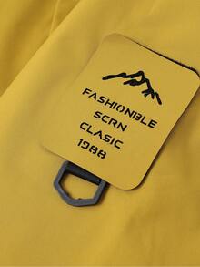 男女通用防风防水软壳外套，适合户外徒步、露营、骑行 - 薑色 - 查看 7