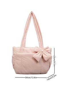 Túi tote Peach Tree, màu đen, chất liệu nylon, chống thấm nước, kiểu dáng tối giản, dung tích lớn, có thể gập lại, dùng để đeo vai, phù hợp cho đi làm hàng ngày, mua sắm, du lịch, dự tiệc, đựng mỹ phẩm, làm quà tặng cho nữ, phụ kiện thời trang dự tiệc. - Nhiều màu - Xem 3