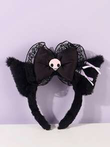 Sanrio 1Pc Hello Kittys Headband Cartoon Kuromi My Melody Sweet Fashion Anime Bow Headband Dress Up Party Gift - Multicolor - View 7