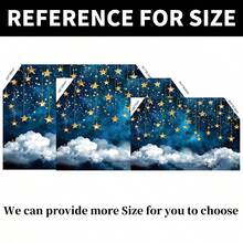 Starry Sky Background Cloth - Starry Sky Theme Party Photo Background Tapestry, For General And Follow-Up Use - No Electricity Required Decorative Banner (Suitable For Home, Parties, Photo Shoots)