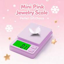 0.01g High Precision Mini Digital Scale, ABS Material, High Accuracy Pocket Electronic Scale, Jewelry Weight, Portable Kitchen Scale, 2*AAA Battery (Not Included) - Multicolor - View 2
